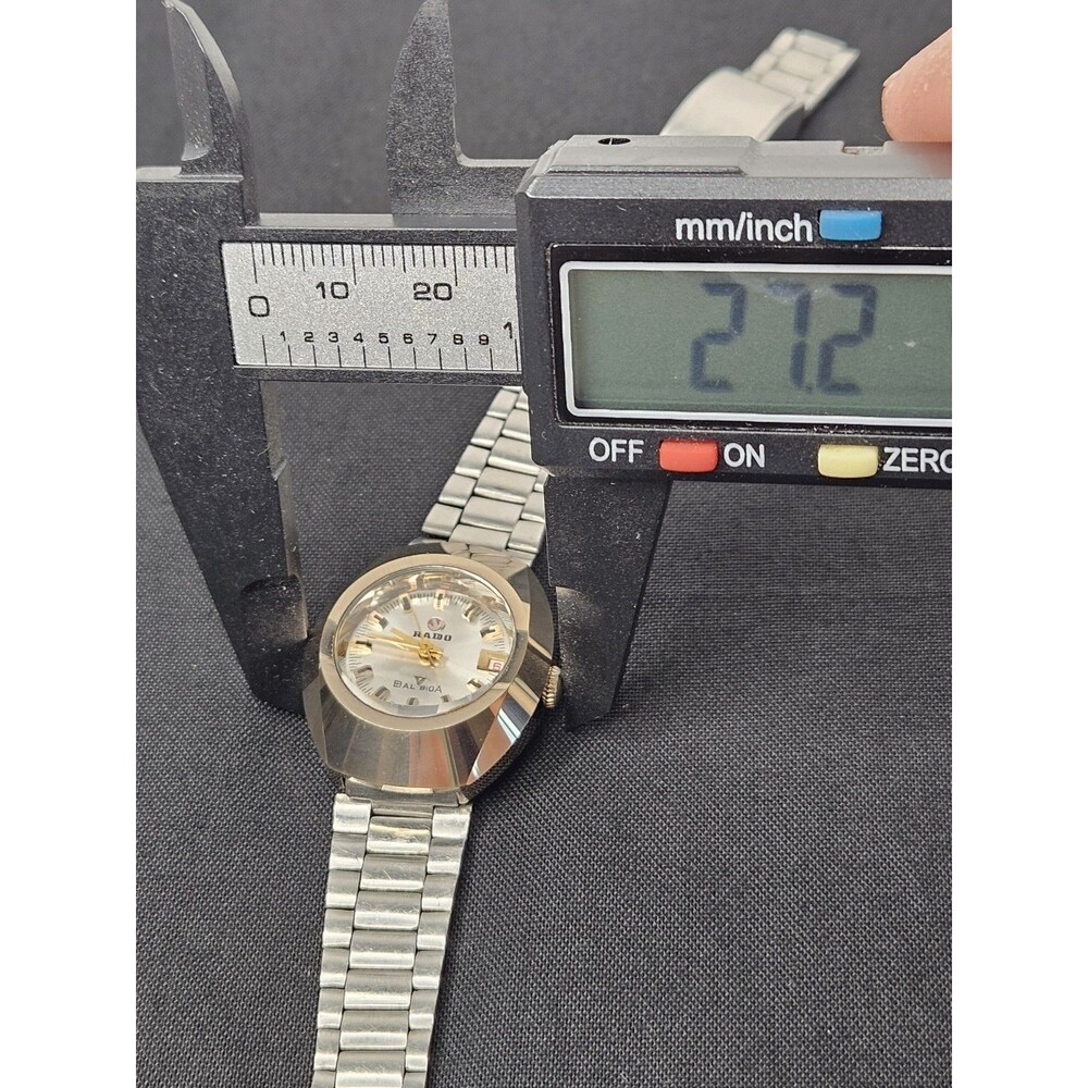 Rado Balboa AUTOMATIC Watch 26mm Women's Silver & Gold Tone, Stainless band - Picture 4 of 11